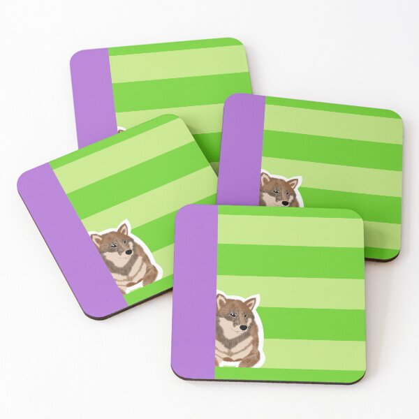 Item preview, 80's vibes colors (lightgreen, purple) with sesame Shiba Inu designed and sold by ShibaCruise-On.