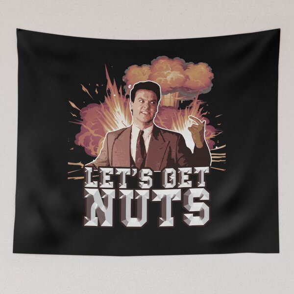 Item preview, Explosive Energy Humor Shirt – Let’s Get Nuts Comic Design designed and sold by NujraEelya21.