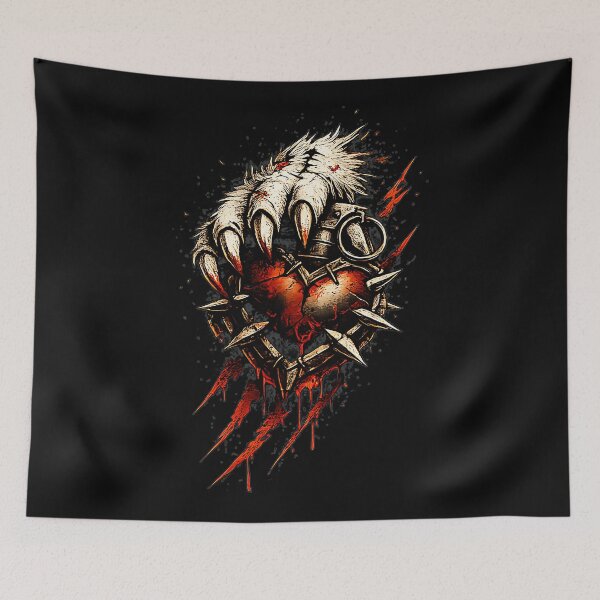 Item preview, Dark Fantasy Beast Claw Heart designed and sold by CalyZOam99.