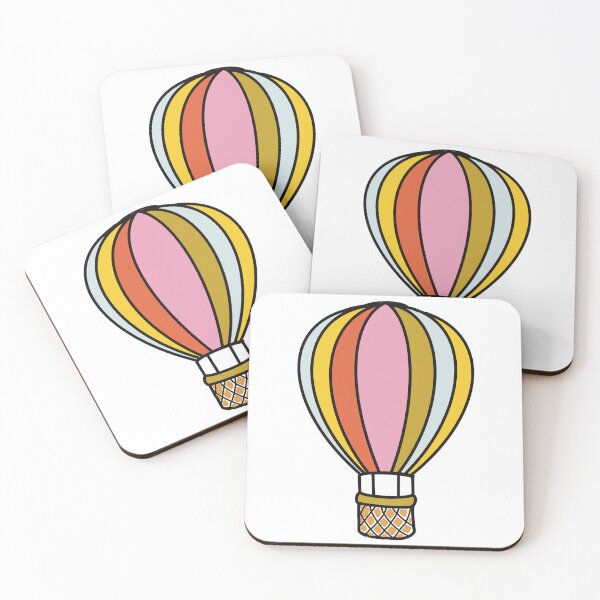 Item preview, Multicolor Hot Air Balloon Pattern designed and sold by Ailiida.