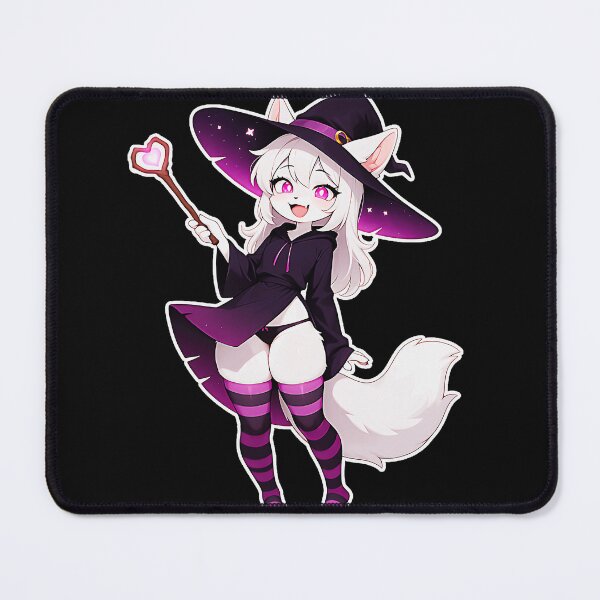 Item preview, Cute Furry Witch Magic Girl Fantasy designed and sold by CalyZOam99.