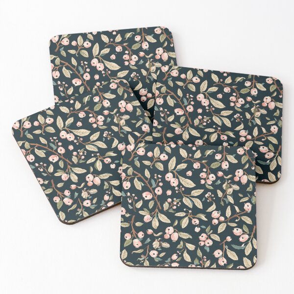 Artikelvorschau, Niedliches Pastellbeerenmuster – Kawaii-Botanisches Nahtloses Design für Schreibwaren entworfen und verkauft von Art70shop.