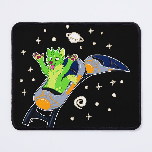 Item preview, Furry Alien Space Adventure Sci Fi Exploration designed and sold by CalyZOam99.