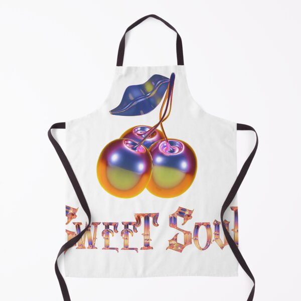 Item preview, Sweet Soul Holographic Chrome Cherries Y2K Art designed and sold by Rawafi Art Studio.