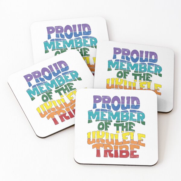 Item preview, Proud Member of the Ukulele Tribe designed and sold by UkeverseGifts.