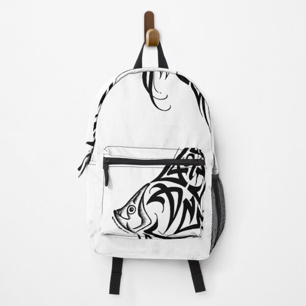 Item preview, Modern Calligraphic Fisht ORNAMENT designed and sold by elmuna.