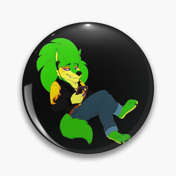 Item preview, Furry Wolf Character Anthropomorphic Animal Fan designed and sold by CalyZOam99.