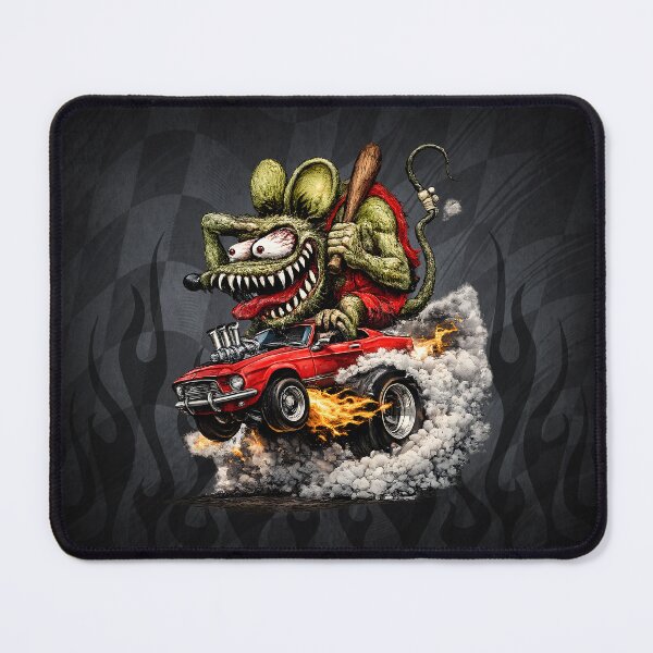 Item preview, Ratfink Hot Rod Muscle Car Cartoon Design designed and sold by artistwill.