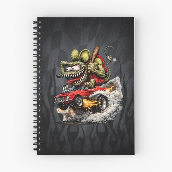 Item preview, Ratfink Hot Rod Muscle Car Cartoon Design designed and sold by artistwill.