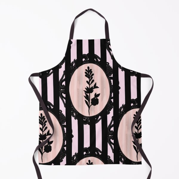 Item preview, My Gothic Romance – Victorian Cameo Bow Pattern in Pink Black and Crimson designed and sold by VirtuallyCreativ .