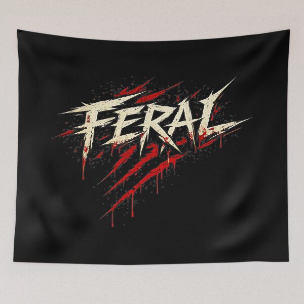 Item preview, Feral Wild Untamed Predator Survival designed and sold by CalyZOam99.