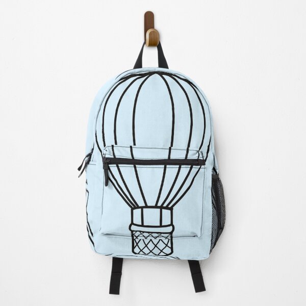 Item preview, Minimalist Black And White Hot Air Balloon Pattern designed and sold by Ailiida.