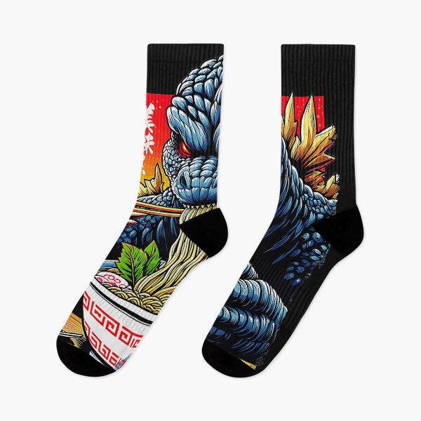 Item preview, Delicious Godzilla Ramen Monster Japanese Foodie designed and sold by AmaXONIC.