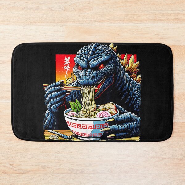 Item preview, Delicious Godzilla Ramen Monster Japanese Foodie designed and sold by AmaXONIC.