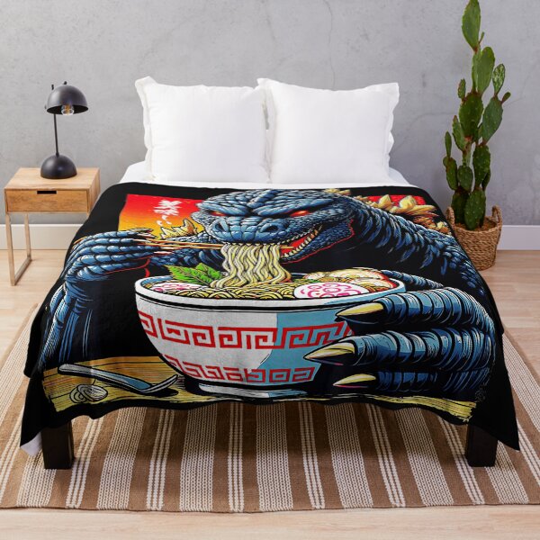 Item preview, Delicious Godzilla Ramen Monster Japanese Foodie designed and sold by AmaXONIC.