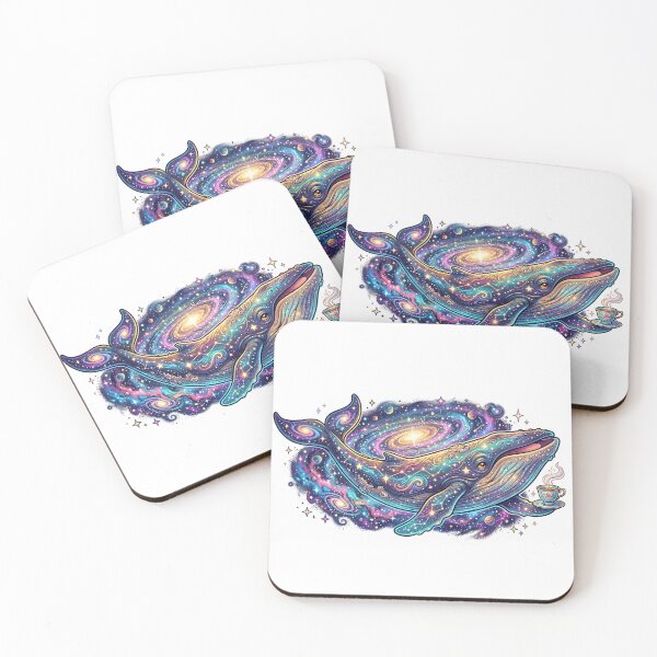 Item preview, Cosmic Tea Whale designed and sold by CuteRage.