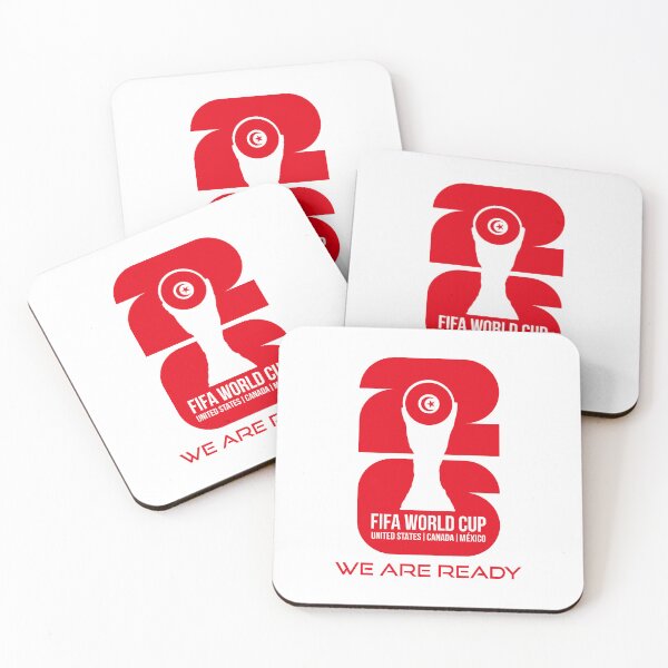 Item preview, Tunisia World Cup 2026 We Are Ready Trophy Sticker designed and sold by topprinting.