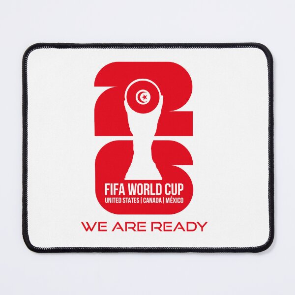 Item preview, Tunisia World Cup 2026 We Are Ready Trophy Sticker designed and sold by topprinting.