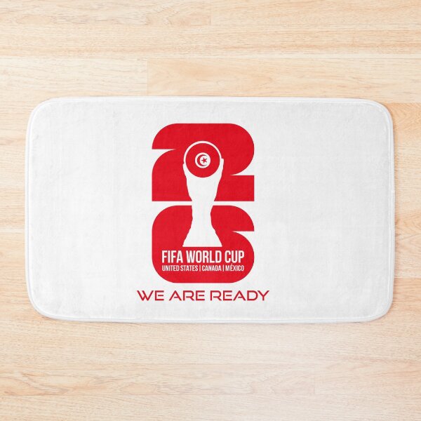 Item preview, Tunisia World Cup 2026 We Are Ready Trophy Sticker designed and sold by topprinting.