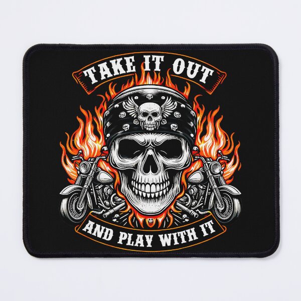 Item preview, Take It Out And Play With It Motorcycle Rider Biker Enthusiast designed and sold by AmaXONIC.