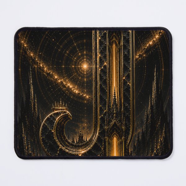 Item preview, Letter J Wall Art Black Gold Initial Monogram Poster designed and sold by LiaDreamz.