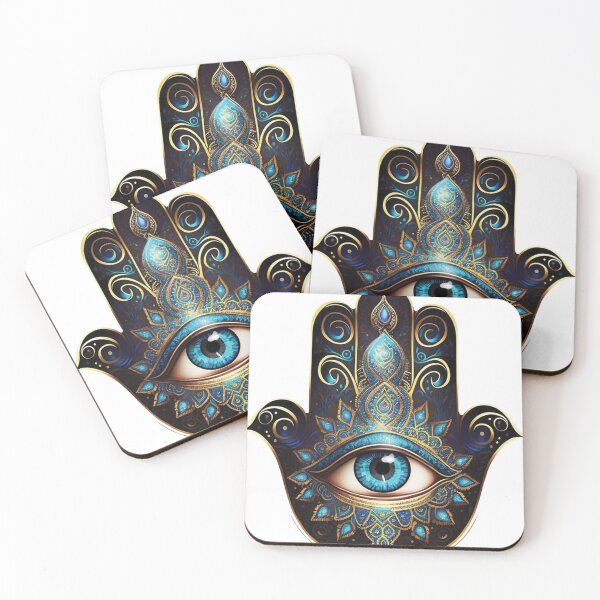 Item preview, Mano de Hamsa Mística Dorada - Amuleto de Protección contra el Mal de Ojo designed and sold by Hou$e of Art .