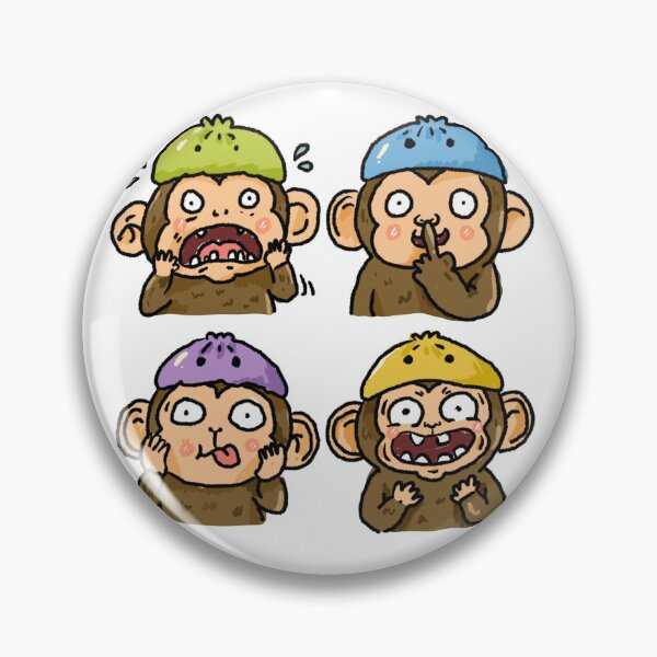Item preview,     Awkward Animal Hat Club – Mentally Unstable Monkeys designed and sold by chupichapa.