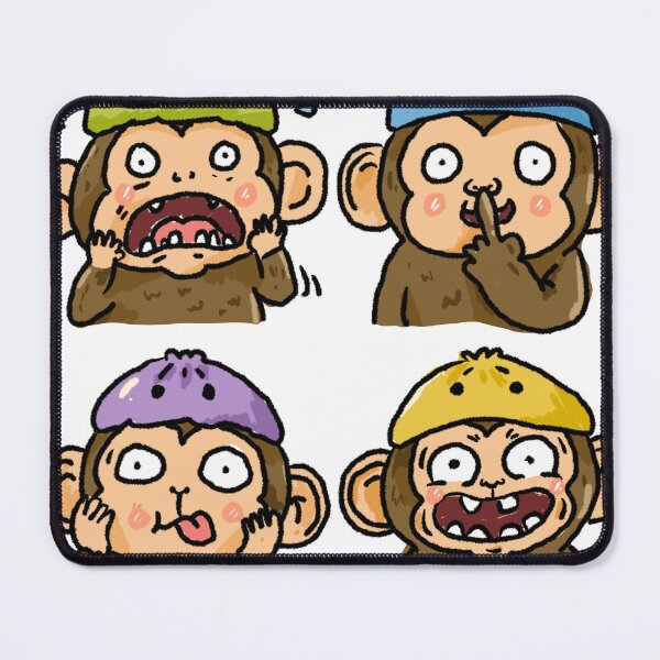 Item preview,     Awkward Animal Hat Club – Mentally Unstable Monkeys designed and sold by chupichapa.
