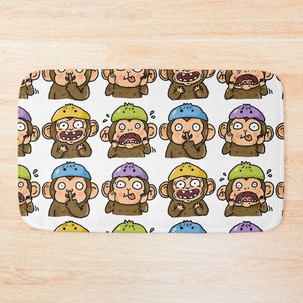 Item preview,     Awkward Animal Hat Club – Mentally Unstable Monkeys designed and sold by chupichapa.