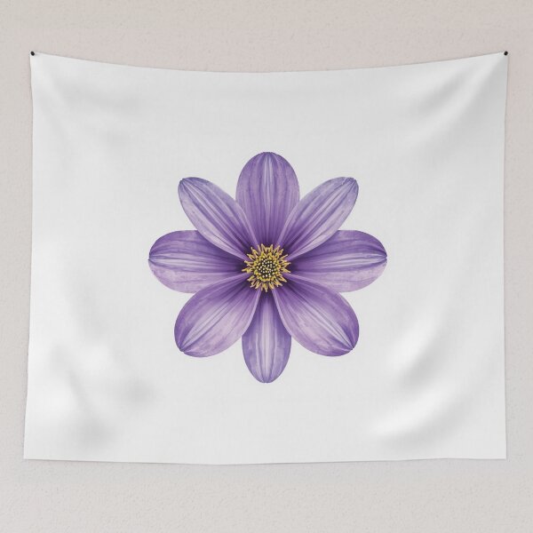 Item preview, Blooming Purple lily flower | Tropical Flower | Floral spring pattern designed and sold by Desolaa_Arts.