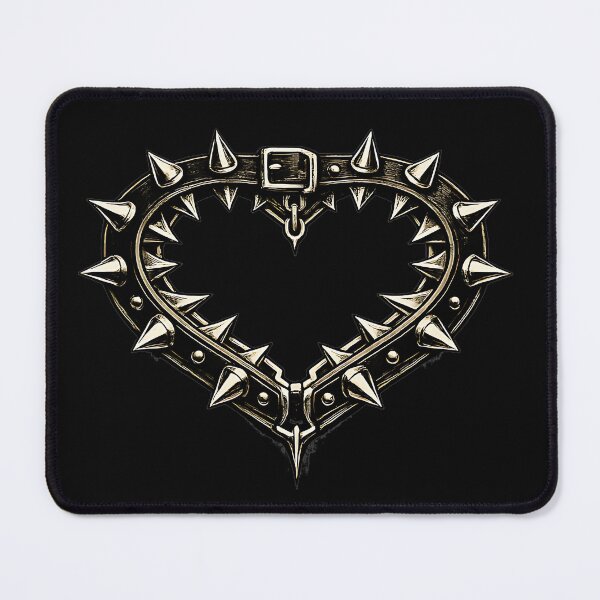 Item preview, Spiked Heart Collar BDSM Kink Goth Punk Alternative designed and sold by CalyZOam99.