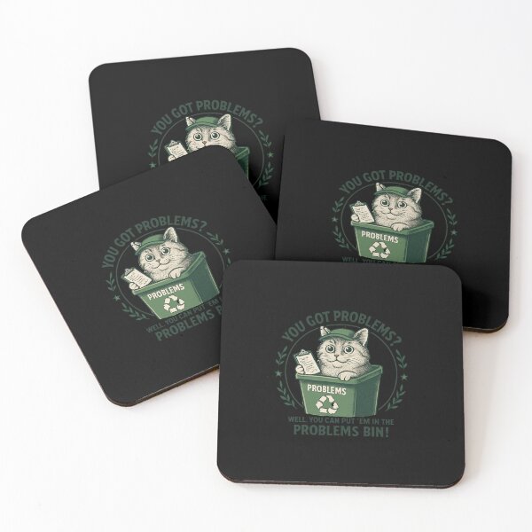 Item preview, Cat Problems Club designed and sold by SiarheiYur.