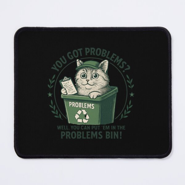 Item preview, Cat Problems Club designed and sold by SiarheiYur.