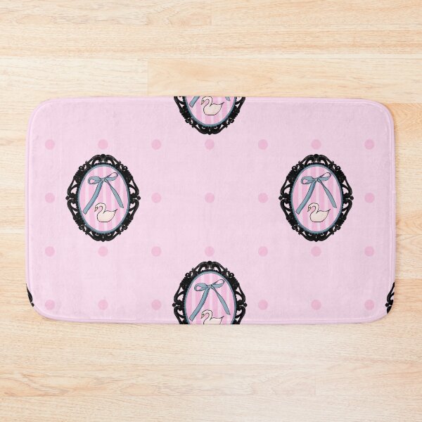 Item preview, My Gothic Romance – Victorian Cameo Bow Pattern in Pink Black and Crimson designed and sold by VirtuallyCreativ .