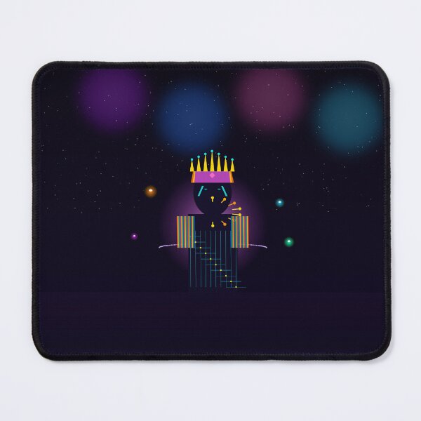 Item preview, Afrofuturist Queen — African Space Goddess Sci-Fi Art Print designed and sold by AfricanArtHub.