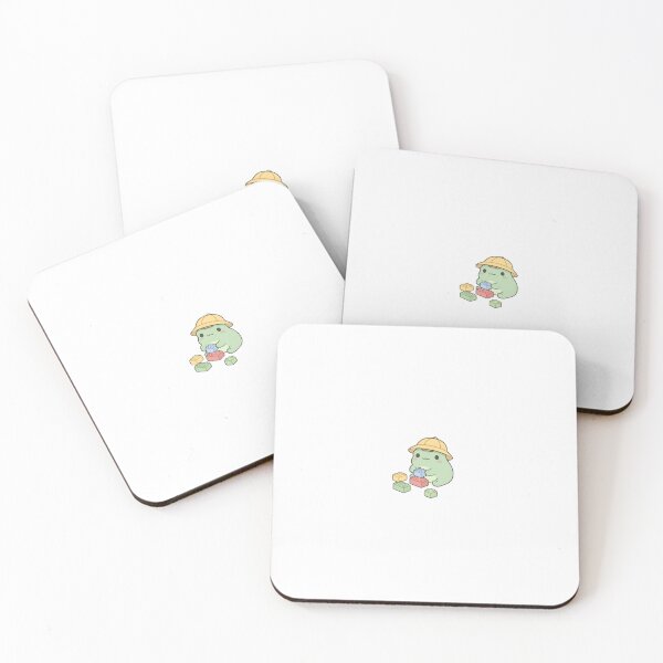 Item preview, Cute Kawaii Frog playing with Legos designed and sold by pixellm.