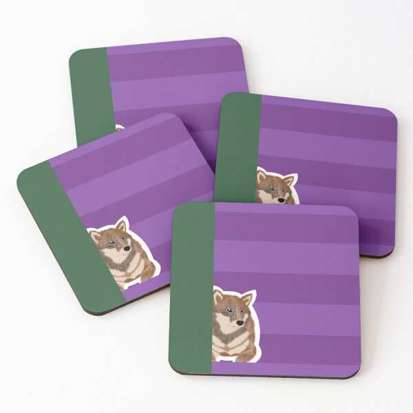 Item preview, 80's vibes colors (purple, darkgreen) with sesame Shiba Inu designed and sold by ShibaCruise-On.