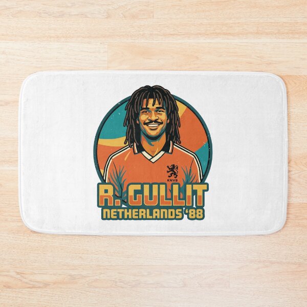 Item preview, Vintage 1980s Ruud Gullit Netherlands Portrait designed and sold by PixelCatalyst.