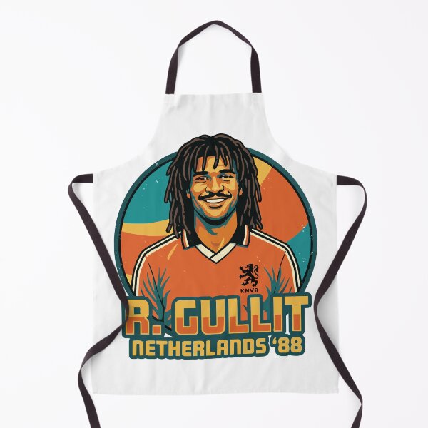 Item preview, Vintage 1980s Ruud Gullit Netherlands Portrait designed and sold by PixelCatalyst.