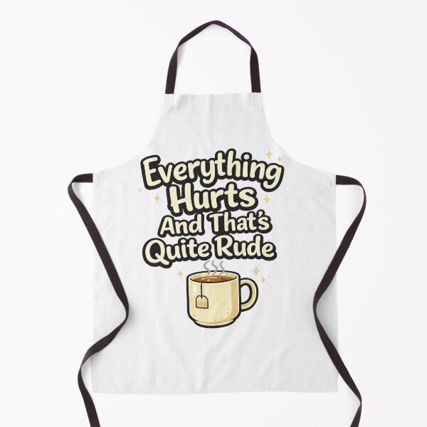 Item preview, Everything Hurts - Dry British chronic illness humour designed and sold by InvisibleDays.
