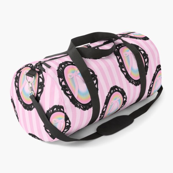 Item preview, My Gothic Romance – Victorian Cameo Bow Pattern in Pink Black and Crimson designed and sold by VirtuallyCreativ .