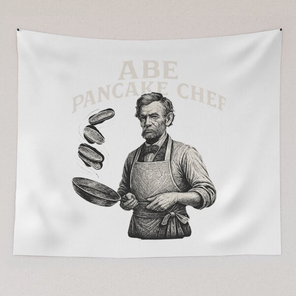 Item preview, Abe Pancake Chef designed and sold by SiarheiYur.