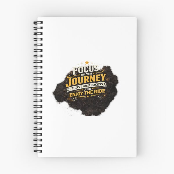 Item preview, Focus on the Journey – Motivational Typography Sticker designed and sold by Ishratparween11.