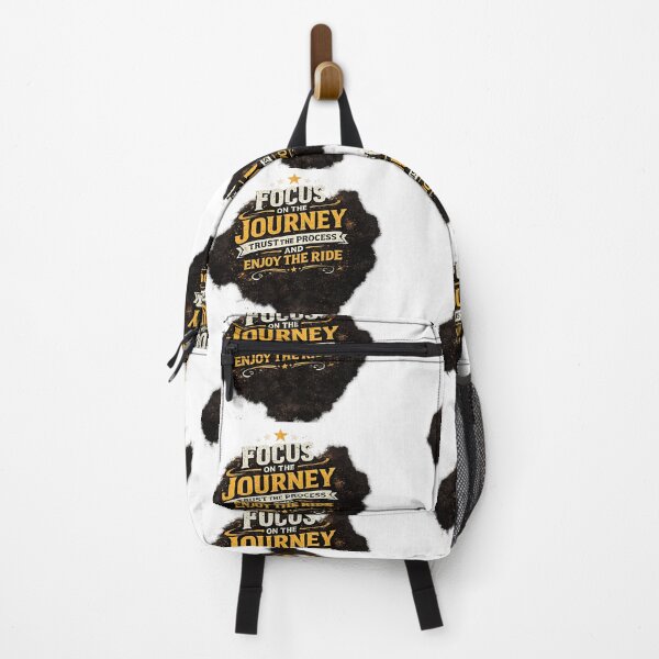 Item preview, Focus on the Journey – Motivational Typography Sticker designed and sold by Ishratparween11.