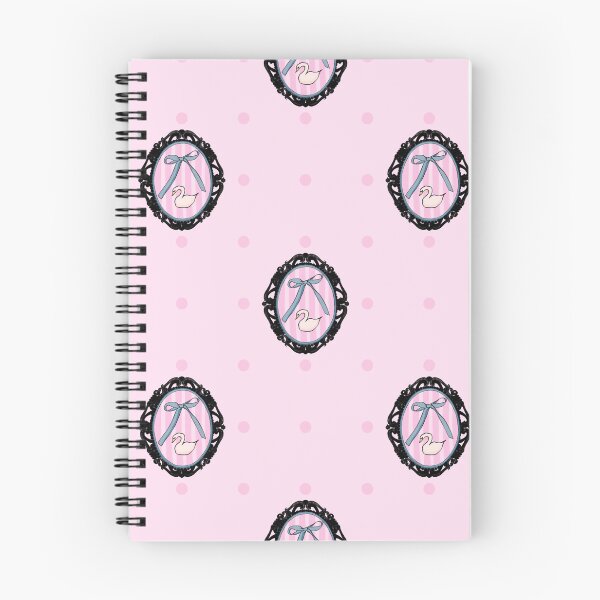 Item preview, My Gothic Romance – Victorian Cameo Bow Pattern in Pink Black and Crimson designed and sold by VirtuallyCreativ .