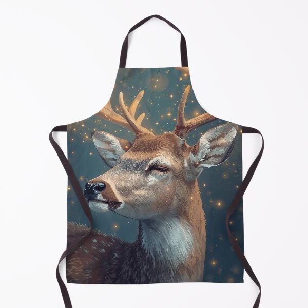 Item preview, Dreamy Deer Woodland Illustration – Soft Pastel Forest Animal Art Print designed and sold by Art70shop.