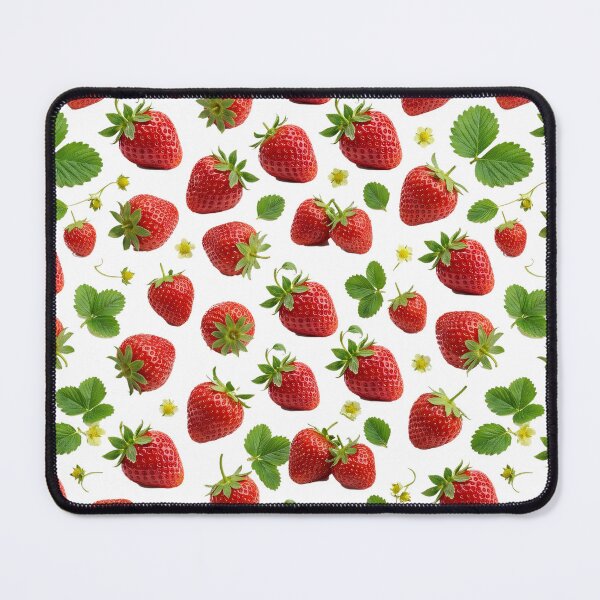 Item preview, Sweet Strawberry Seamless Pattern - Summer Fruit Garden Aesthetic designed and sold by Wild-way Art.