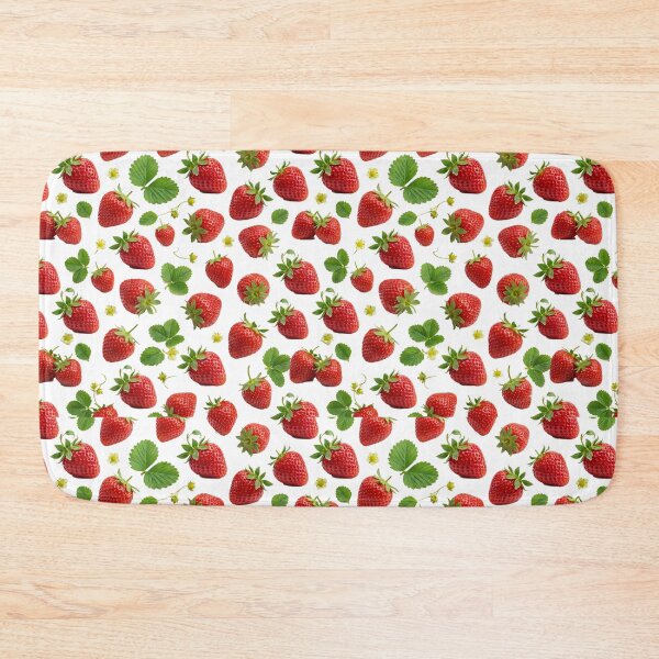 Item preview, Sweet Strawberry Seamless Pattern - Summer Fruit Garden Aesthetic designed and sold by Wild-way Art.
