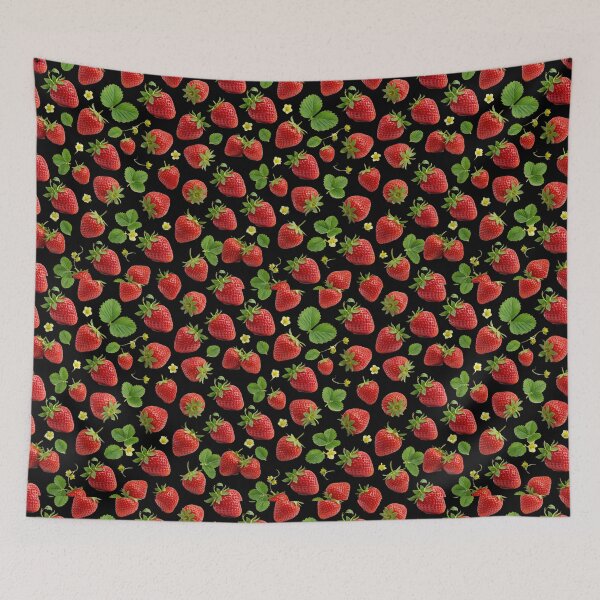 Item preview, Sweet Strawberry Seamless Pattern - Summer Fruit Garden Aesthetic designed and sold by Wild-way Art.