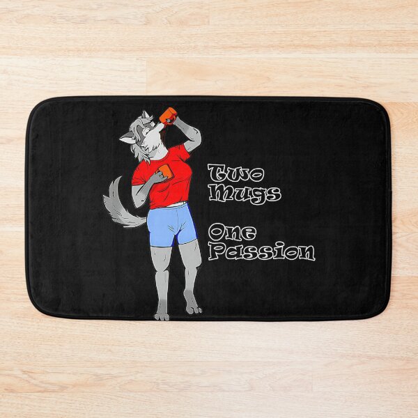 Item preview, Two Mugs One Passion Wolf Furry Beverage Enthusiast designed and sold by CalyZOam99.
